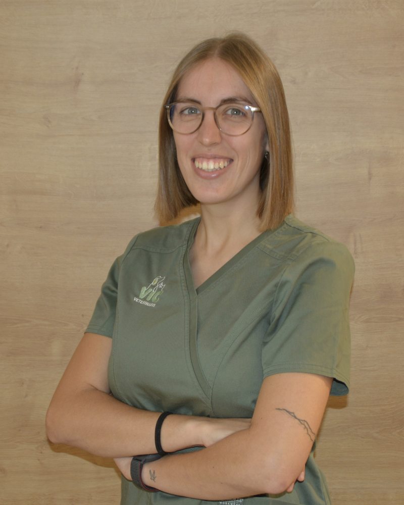 Clara, veterinària de Vic Veterinaris